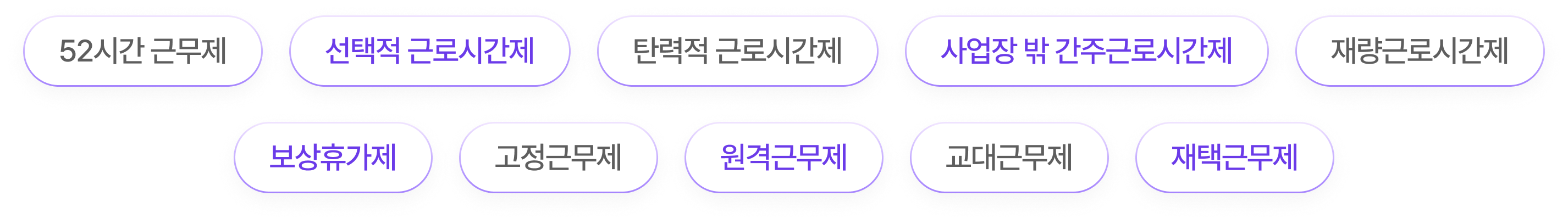 근무제도 이미지